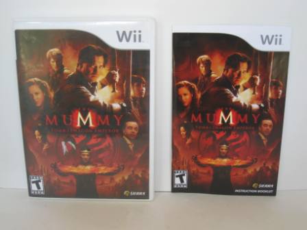 Mummy, The Tomb of the Dragon Emperor (CASE & MANUAL ONLY) - Wii